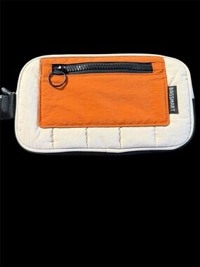 BAGSMART Orange and Cream Travel Waist Pouch